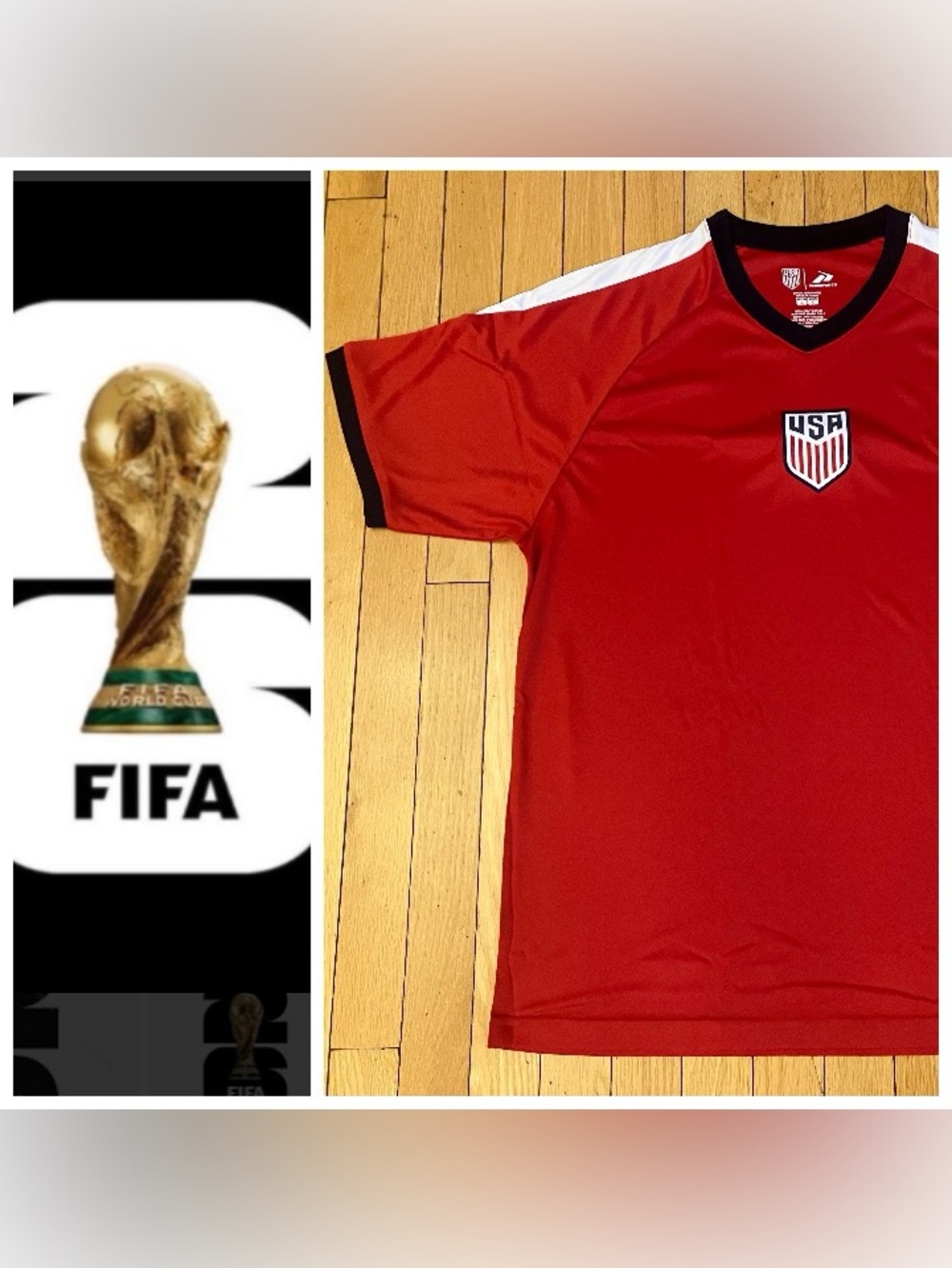 FIFA 2026 USA Official Soccer Jersey New with tags
